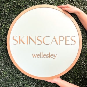 Custom 3D ACRYLIC Business Logo Sign - Fully Customizable, Professionally Painted, Outdoors or Indoors