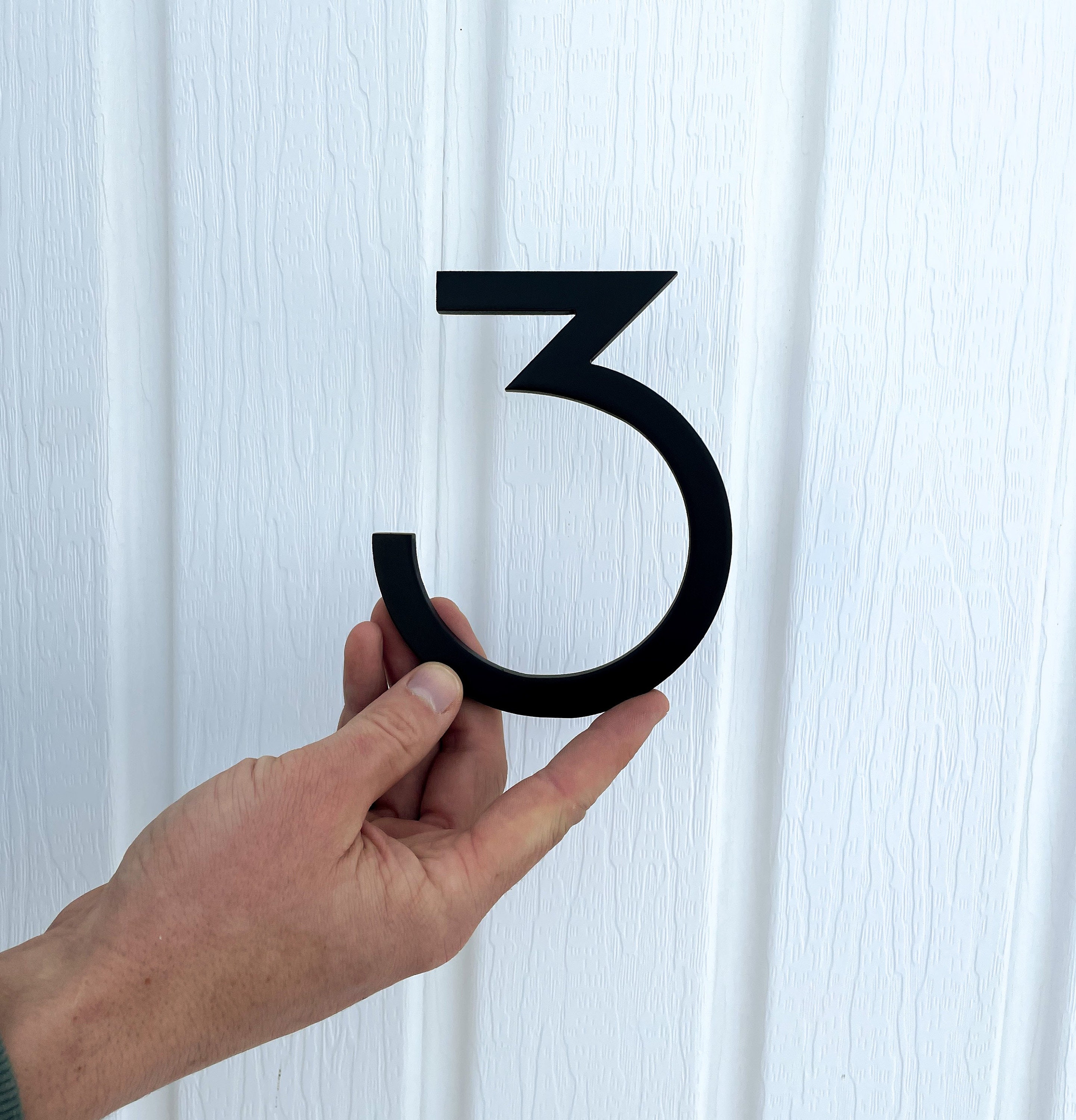 Modern Acrylic House Numbers Art Deco House Numbers Etsy