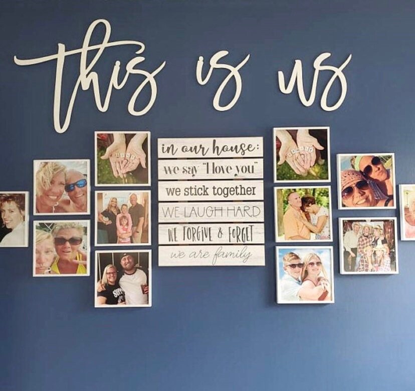 This is Us Sign This is Us Cut Out This is Us Sign Etsy