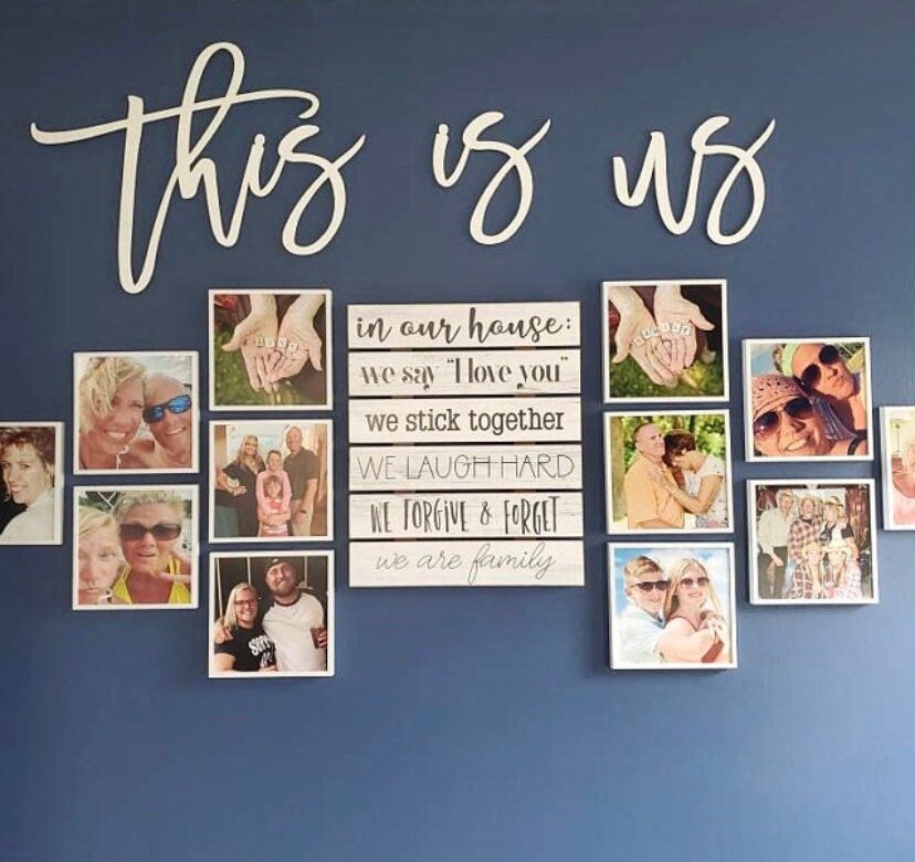 This is Us Sign This is Us Cut Out This is Us Sign - Etsy