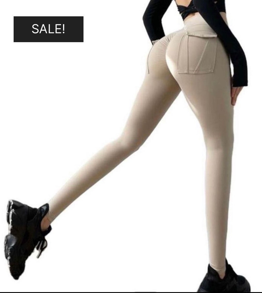 Flap Pocket Yoga Pants