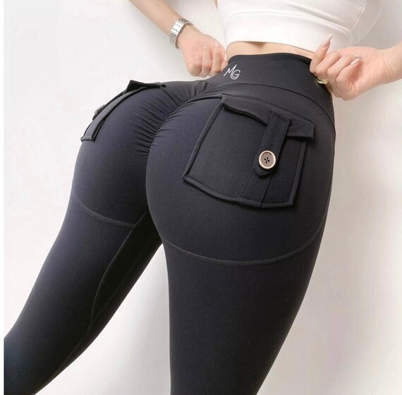 Pum Bum Booty Leggings Black Leggings 