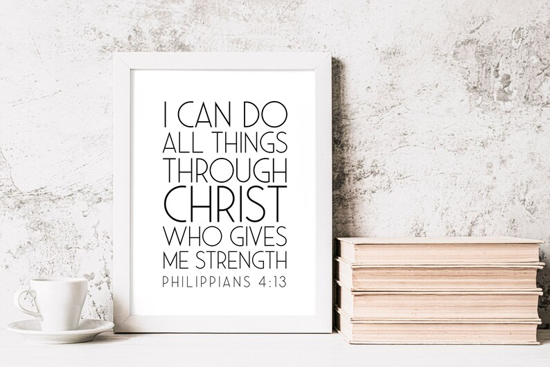Inspirational Nursing Badge Reel - I Can Do All Things Through Christ Phil 4:13 Retractable ID Holder