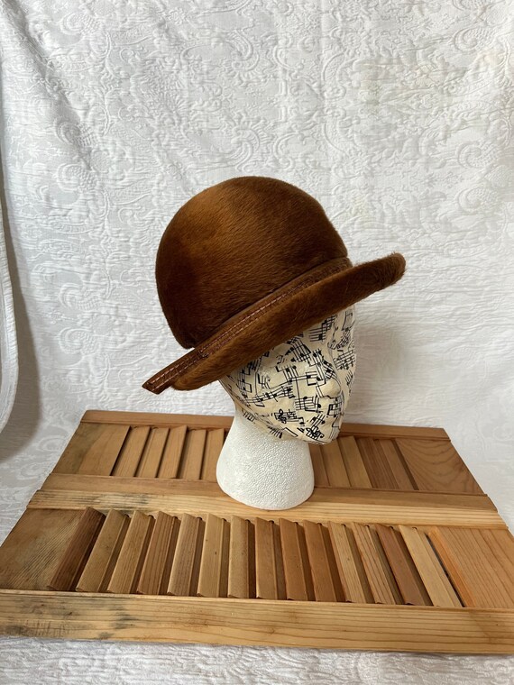 Vintage Ann Marie Ladies Hat, Vintage Wool Hat, O… - image 2