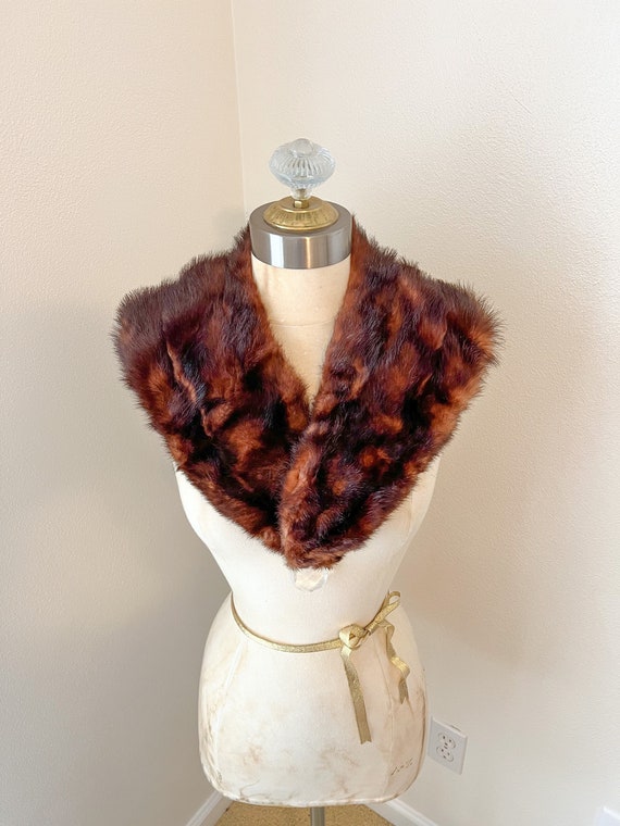 Vintage Mink Stole, Vintage Fur Shrug, Vintage Fur