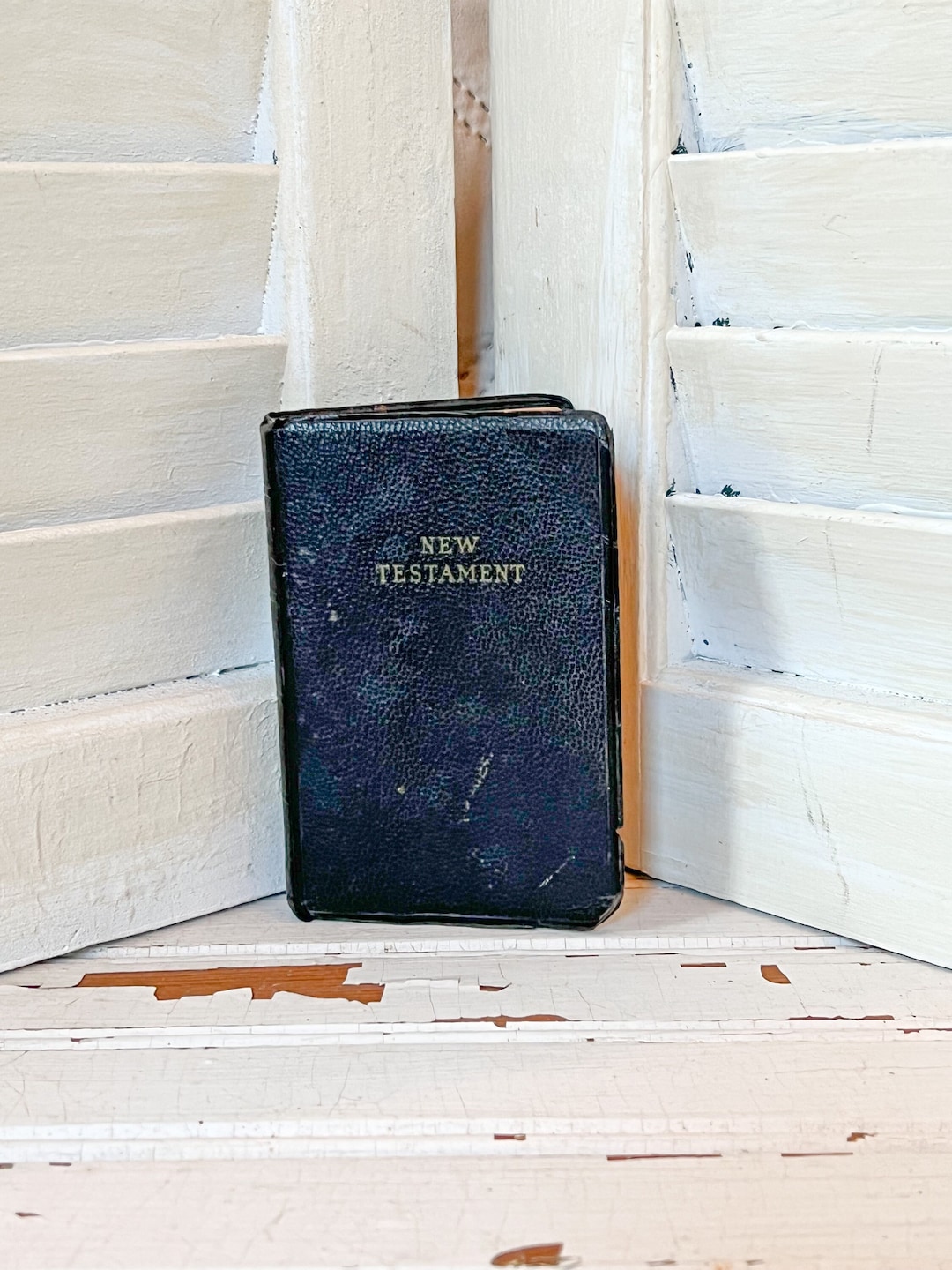 Vintage Pocket Bible New Testament Pocket Bible Vintage Etsy