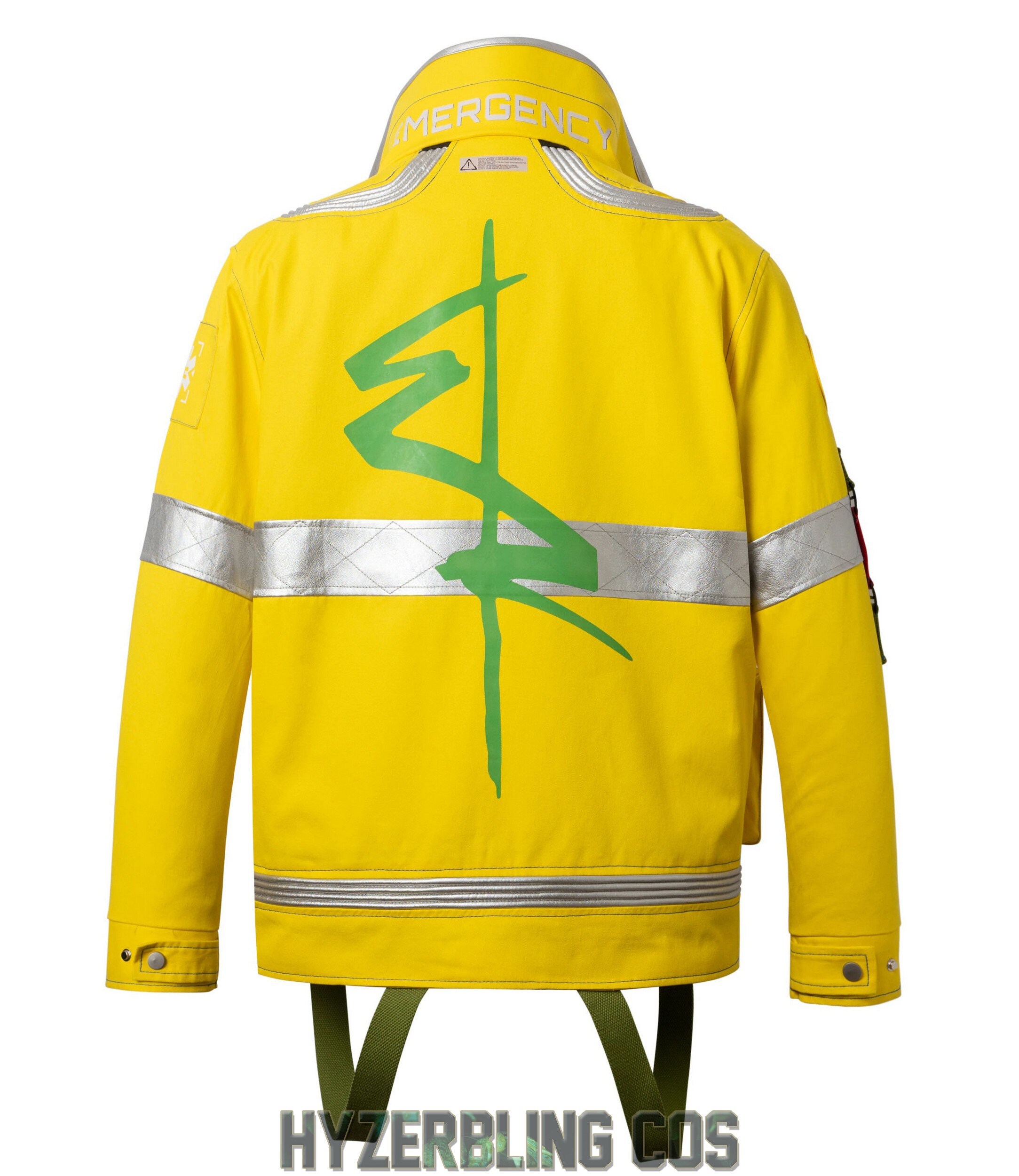 David Martinez Yellow Luminous Jacket Game Punk Style 2077 Etsy Singapore