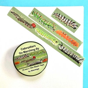 Caterpillar Washi Tape