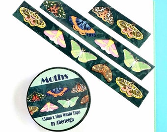 Moth Washi Tape