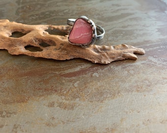 daphne - Rhodochrosite ring sz 8.75