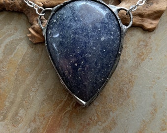 starry sky  - Lazulite necklace