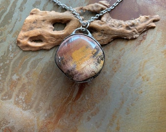 sedona - Petrified Wood necklace