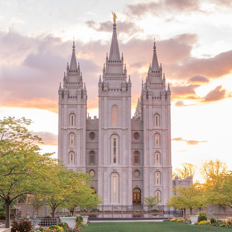 Salt Lake Temple Art - Etsy