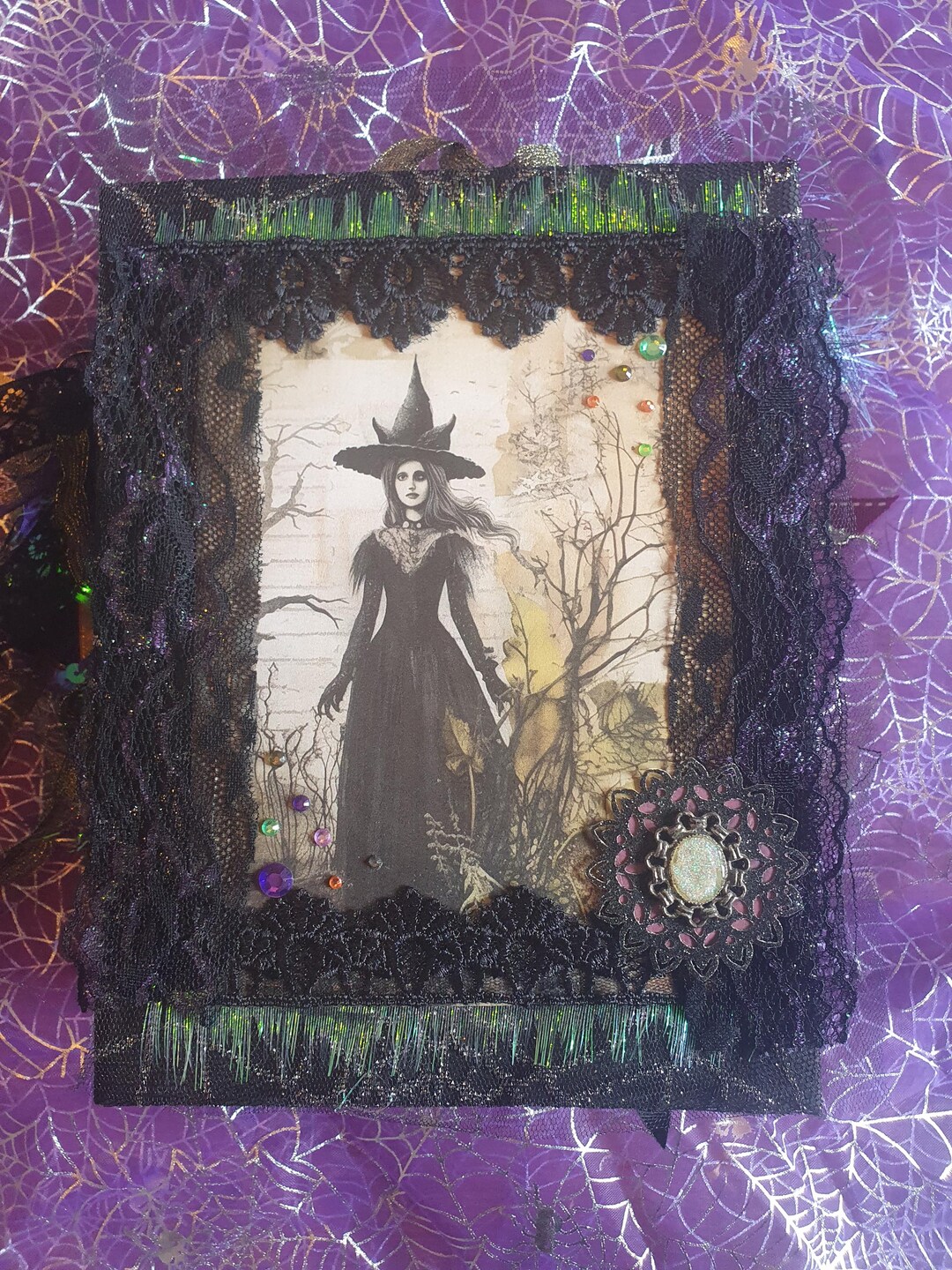 Witches Themed Junk Journal - Etsy UK