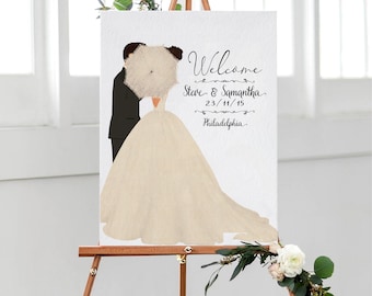 Wedding Welcome Sign Welcome Sign Welcome Wedding Signage Welcome Wedding Poster Wedding Ceremony Sign Welcome Poster Custom Wedding Sign