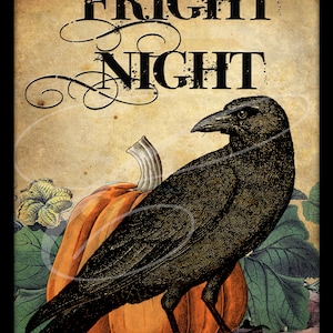 Primitive Vintage Victorian  Label jpeg Digital jpeg Jars, Tiered trays, signs, prints, Pillows, pumpkin Halloween crow raven blackbird