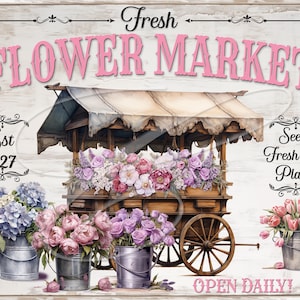 Primitive Vintage Cottage Farm Land Logo Label jpg Digitale Gläser, Tiered Tabletts, Schilder, Drucke, Kissen, Blumen Warenkorb Market Buckets Roses