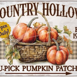 Primitive Vintage  Label jpeg Digital Jars, Tiered trays, signs, prints, Pillow, harvest fall Autumn Farm orange Pumpkins Basket Leaves