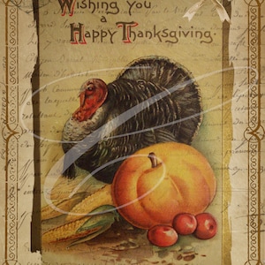 Primitive Vintage Victorian  Label jpeg Digital jpeg Jars, Tiered trays, signs, prints, Pillows, Harvest Thanksgiving Turkey