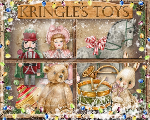 Vintage Toys Used Toy Store Primitive Vintage Victorian Christmas