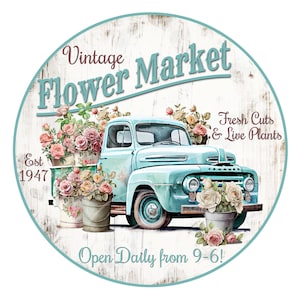 Primitieve vintage cottage boerderij land label png digitale potten, gelaagde trays, borden, prenten, kussens, bloemen marktwagen 11&quot; rond