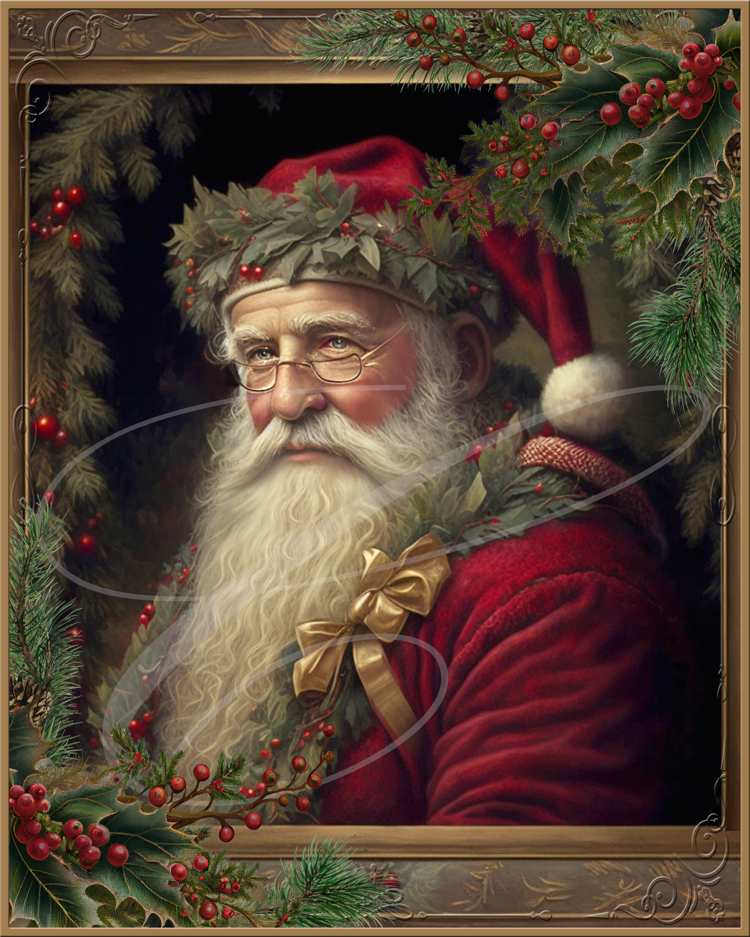 Traditional santa on sale