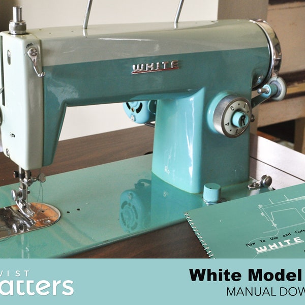 White 1315, White 1314 Sewing Machine Instruction Manual PDF Download + Ready Reference booklet