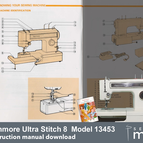 Kenmore Ultra Stitch 12 Sewing Machine Etsy Canada