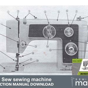 Koyo Dial n Sew  Sewing Machine Instruction Manual PDF download