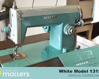 Vintage White Sewing Machine - Etsy 日本