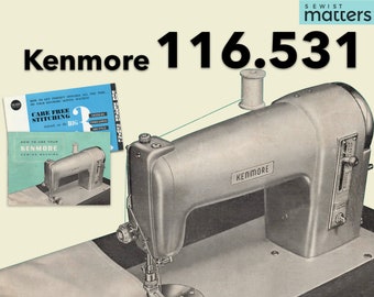 Kenmore  53 116531 116.531 Automatic Sewing Machine Instruction Manual PDF Download