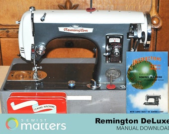 Remington Deluxe Sewing Machine Manual PDF Download