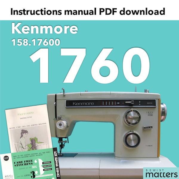 Kenmore Sewing Machine 158 Manual Etsy