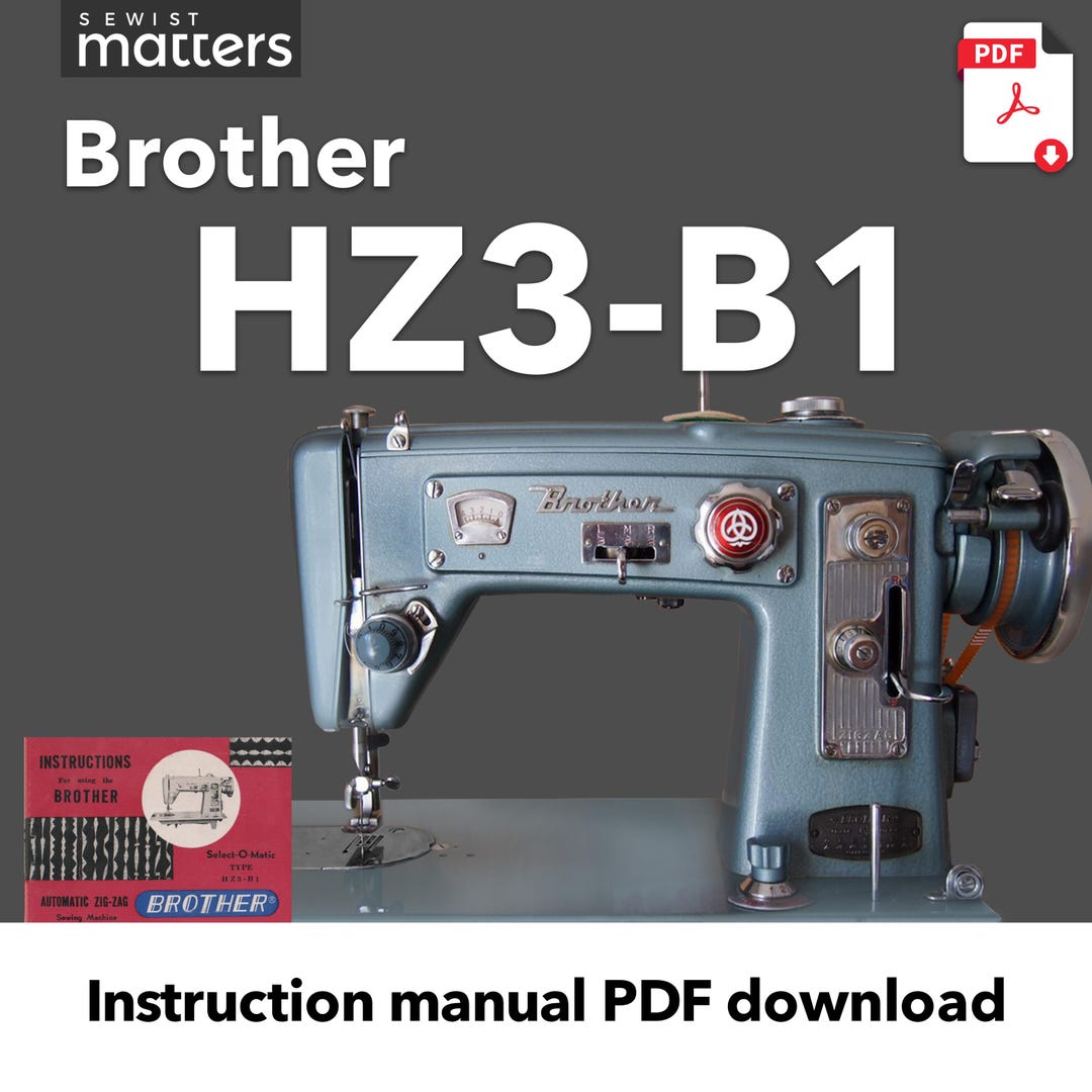 Brother HZ3-B1 Select-o-matic Automatic Zig-zag Sewing Machine