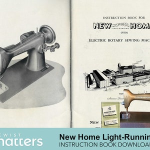 Descargar libro de instrucciones de la máquina de coser New Home NLB en formato PDF