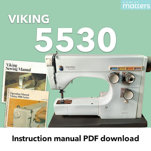 Husqvarna Sewing Machine Manual Etsy