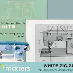 White 599 Sewing Machine Instruction Manual PDF Download