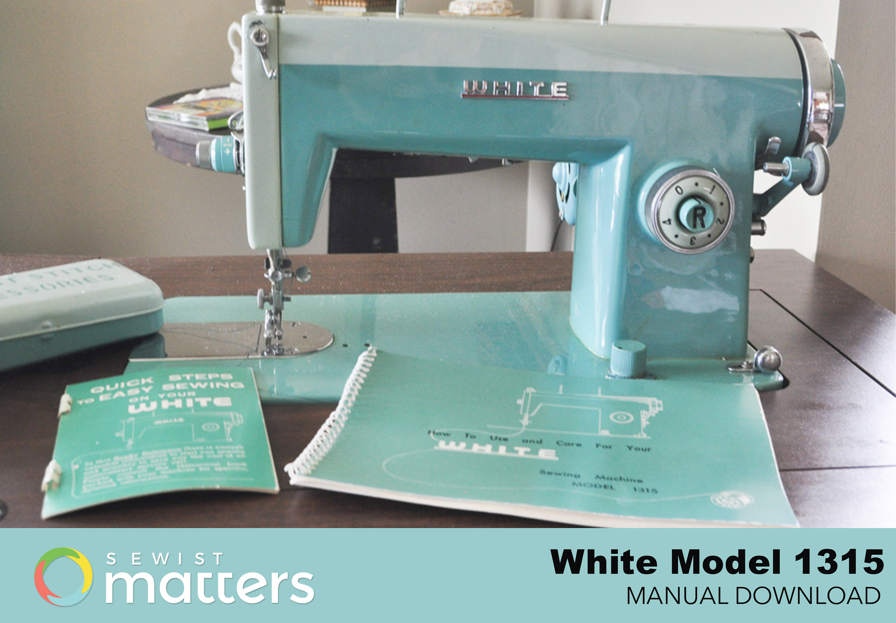White 1315, White 1314 Sewing Machine Instruction Manual PDF Download Ready  Reference Booklet -  Canada