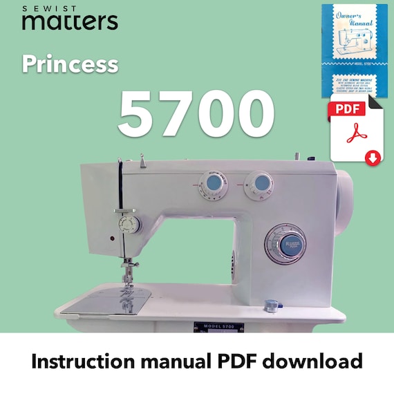 Morse Princess 5700 | Janome Princess 5700, Dressmaker 5700 Zigzag