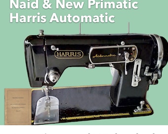 Manual de instrucciones de la máquina de coser automática Harris Primatic de Haid & Neu (PDF)