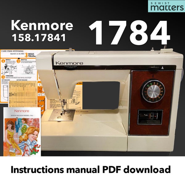 Kenmore Sewing Machine 158 Parts Etsy