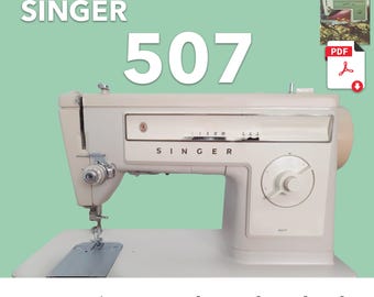 Descarga del manual de instrucciones en PDF para la máquina de coser Singer 507