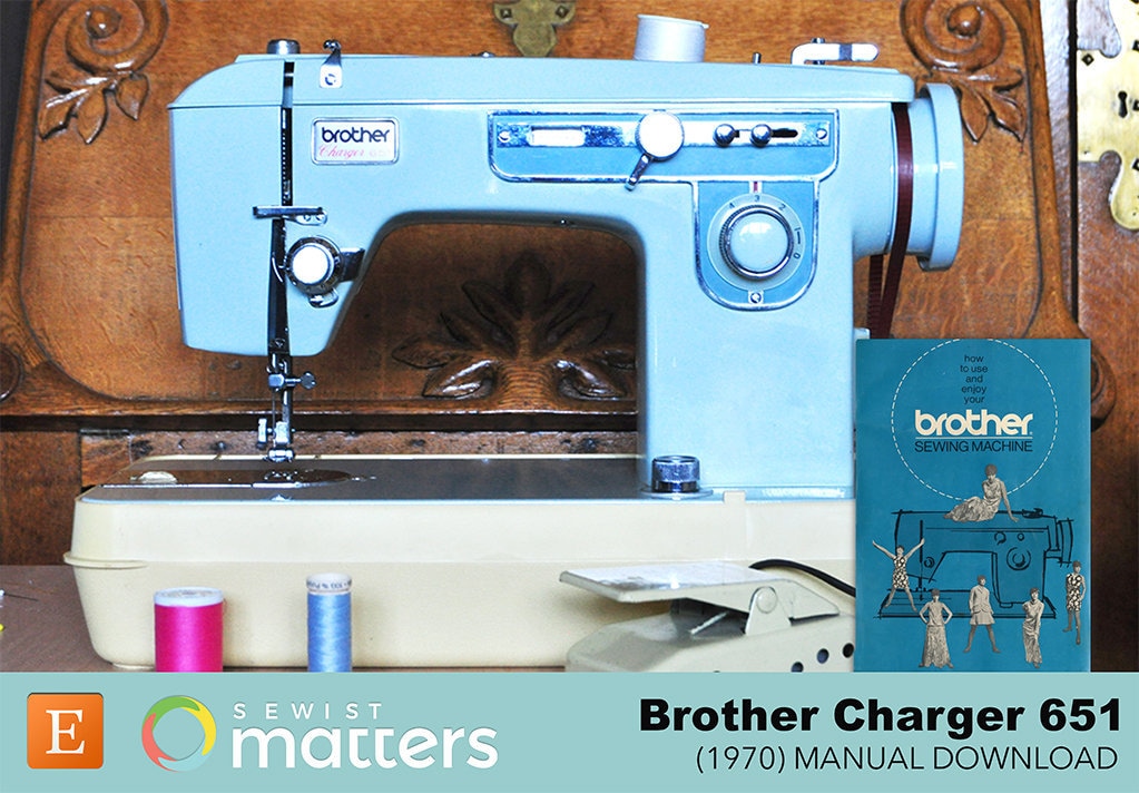 Brother Charger 651 vintage sewing machine - Retro Renovation