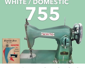 Vintage White Sewing Machine - Etsy 日本
