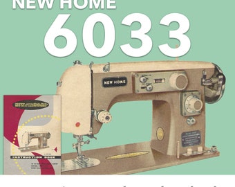 New Home 6033 sewing machine Instruction PDF Download