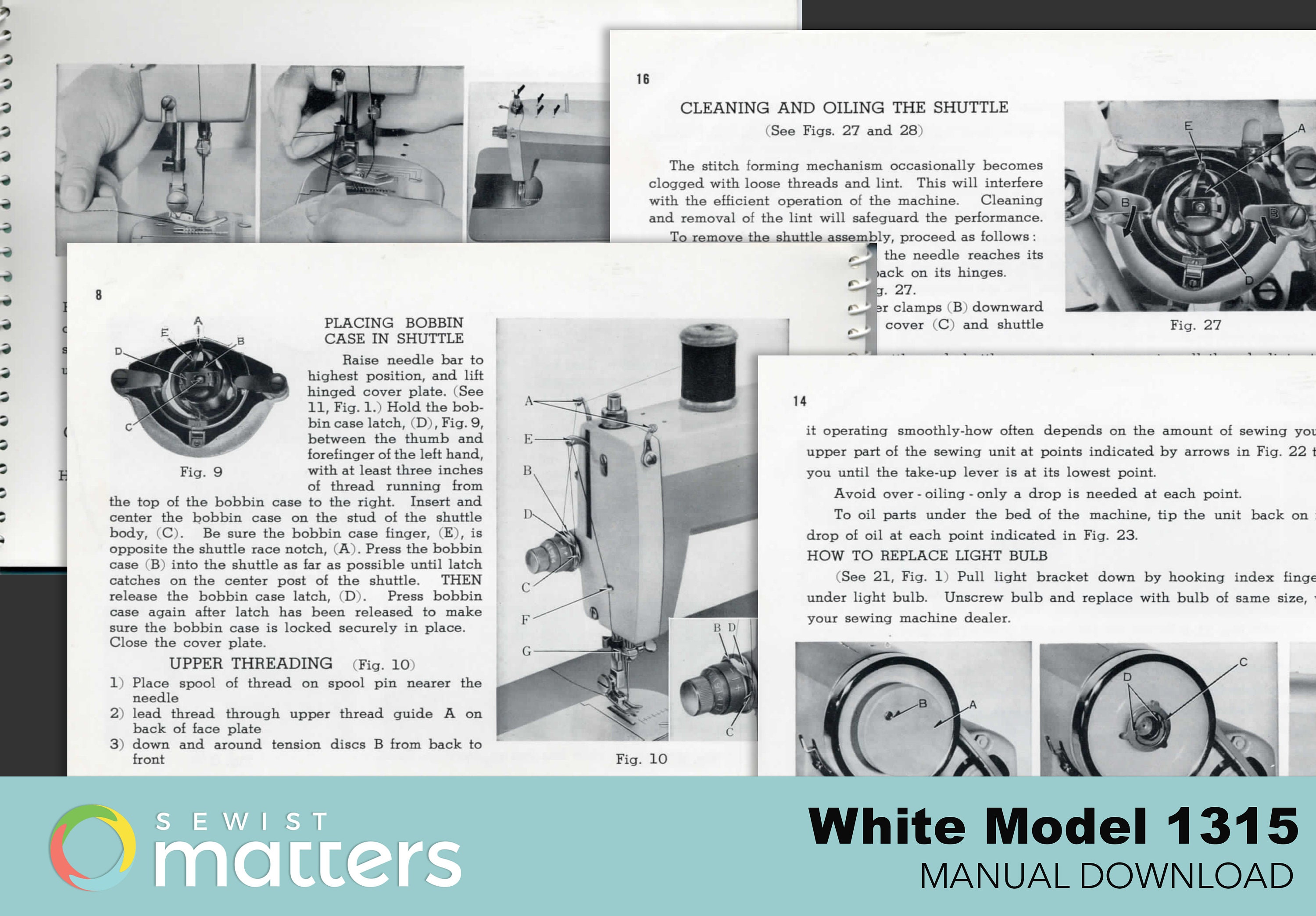 White 1866 Sewing Machine Instruction Manual, PDF, Sewing Machine