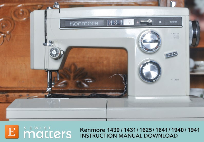 Kenmore 1940 1941 1430 1431 1625 1641 Sewing Machine Etsy
