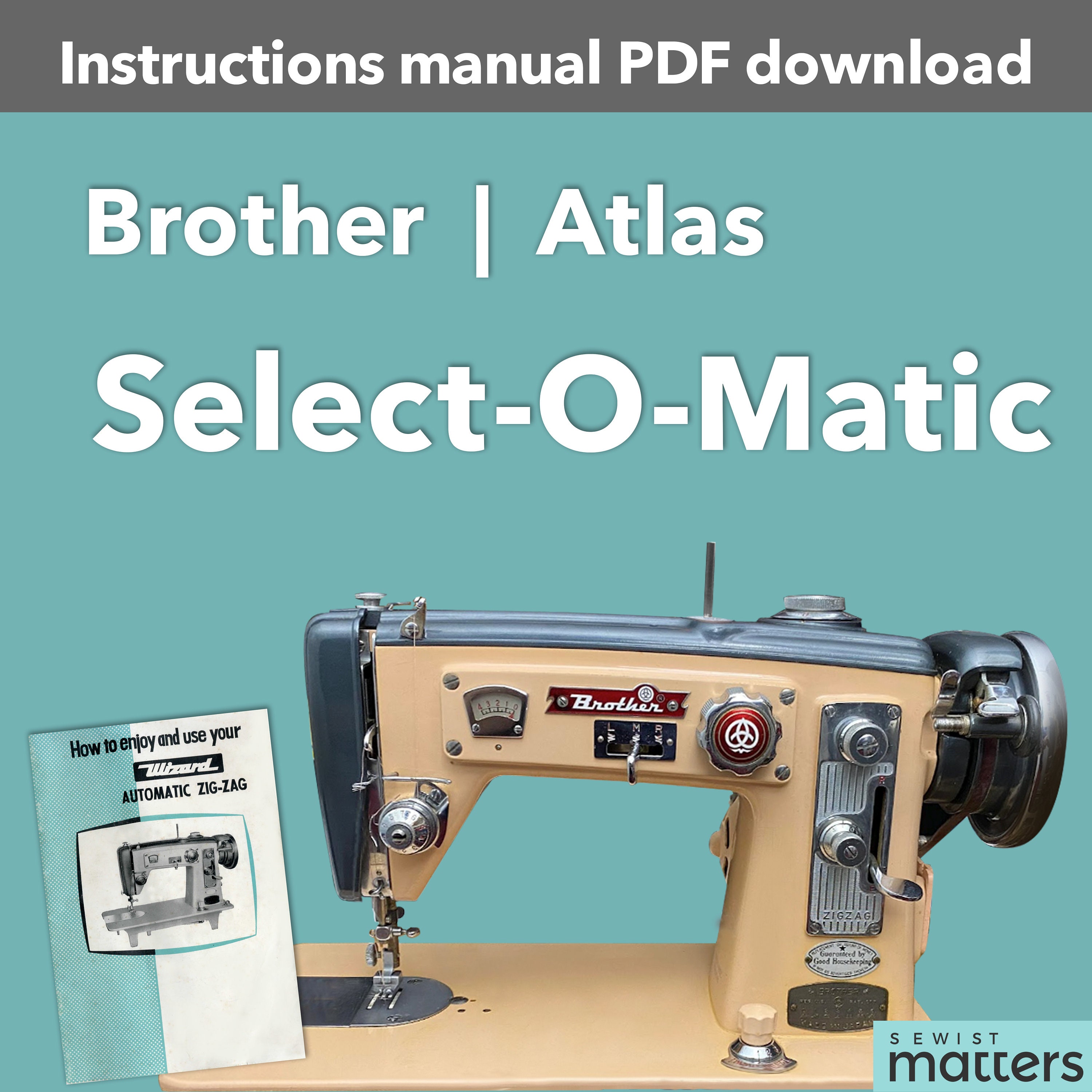 Wizard | Brother ZJ2-B431 | Brother Select-o-matic Zig-zag Sewing
