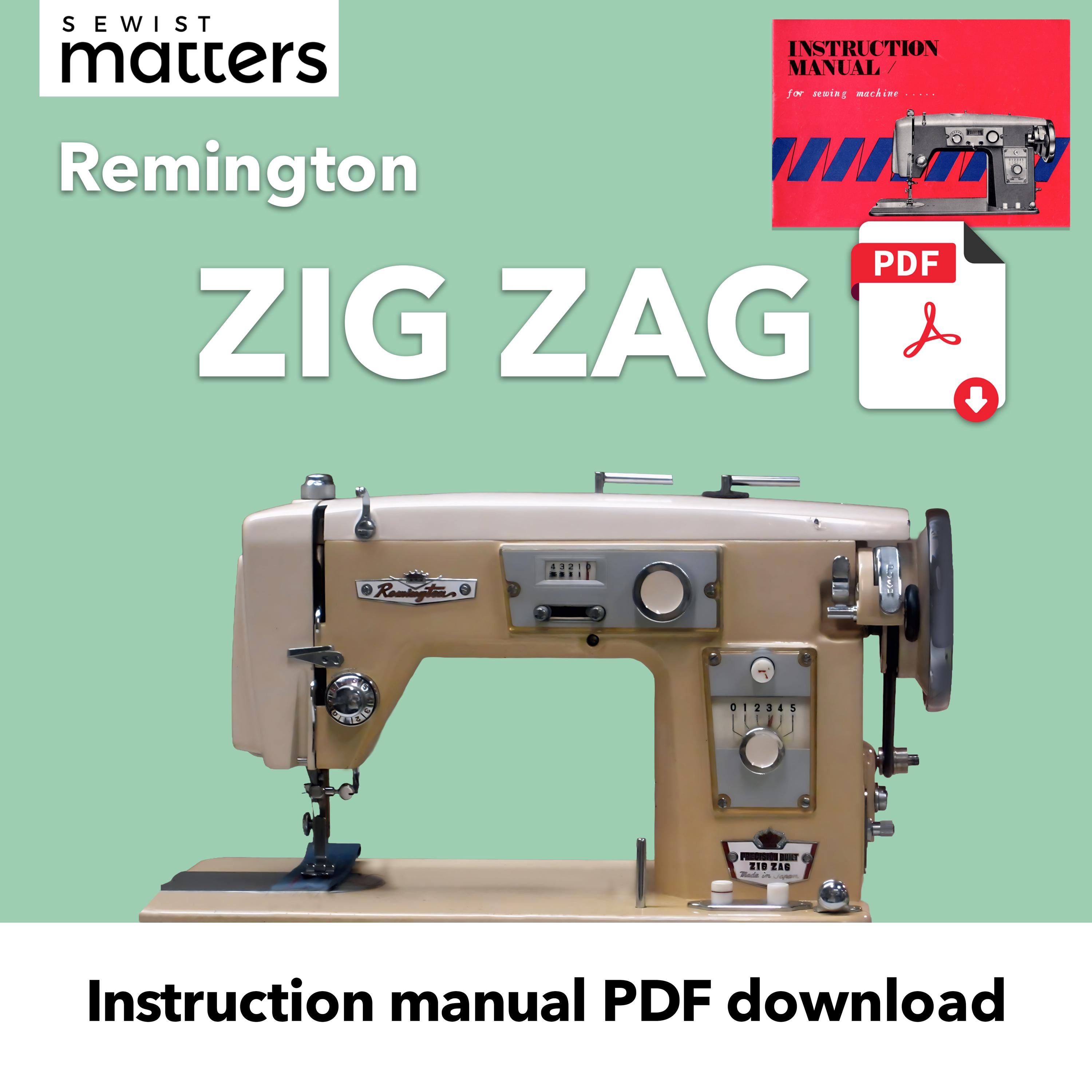 Precision Deluxe Sewing Machine Manual - Etsy