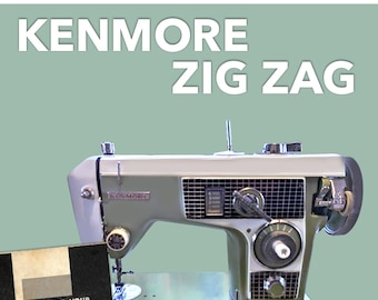Descargar manual de la máquina de coser Kenmore Zig-zag en formato PDF